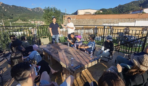 崂山北宅”露营＋“推进文旅融合 助力乡村振兴