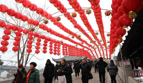红红火火，万人涌入2024春节山东乡村文化旅游节