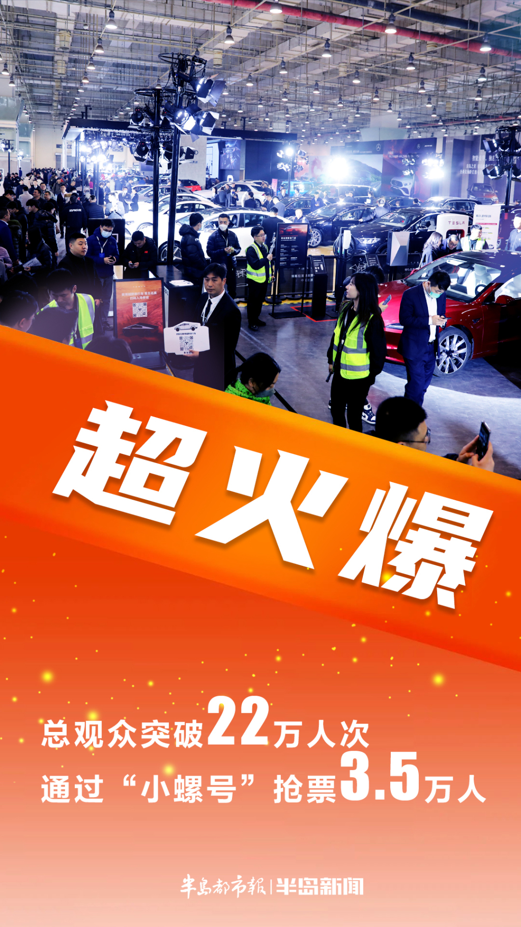 数说新语丨4天，22万人次！这场春季车展“燃动”青岛