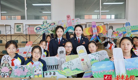 青岛税务：税润童心筑梦未来 共话春天里的税收故事