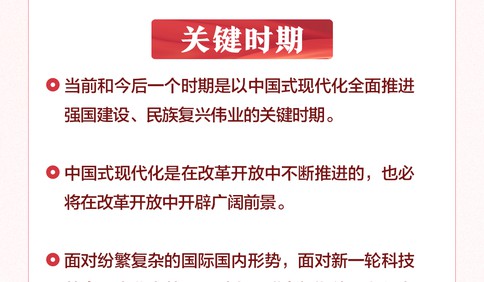 一图解读党的二十届三中全会公报