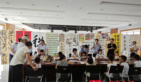 平度市税务局举行“萌宝”税法夏令营暨“开学第一课”活动