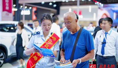 青岛税务：税收宣传进车展 纳税服务“零距离”