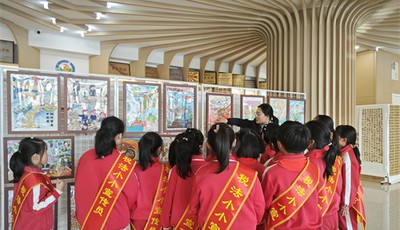 第一届“税收带来平度美”书法绘画比赛优秀作品展成功举办