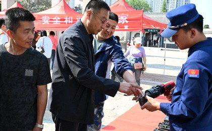 山东即墨：防灾减灾宣传进社区
