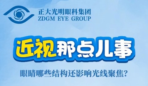 《近视那点事》：眼睛哪些结构还影响光线聚焦?