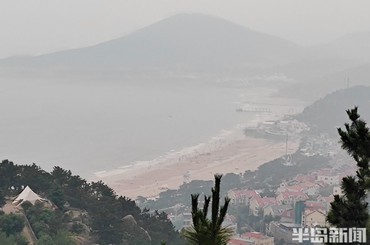青岛：流清河畔雾笼纱