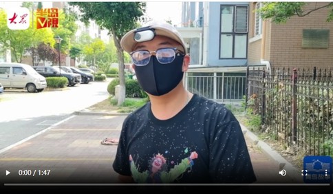 青島故事｜跑單獎勵可以不要，但善意不能丟棄！路遇老太太摔倒，外賣小哥及時出手