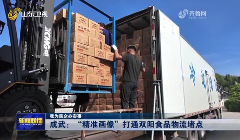 我为民企办实事丨成武：“精准画像”打通双阳食品物流堵点