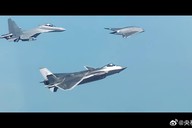 空军首次发布有人无人协同画面