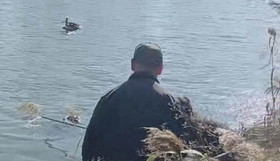 青岛故事｜老人跌落河中，靠羽绒服漂在水面，三人用竹竿将其救回岸边