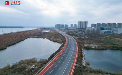 诸城滨湖西路即将全线通车 畅通民生出行“快车道...