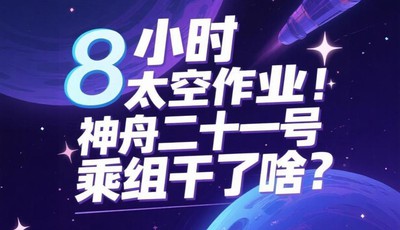 8小时太空作业！神舟二十一号乘组干了啥？