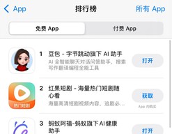 下载量猛增！“蚂蚁阿福”冲上苹果应用总榜第三位