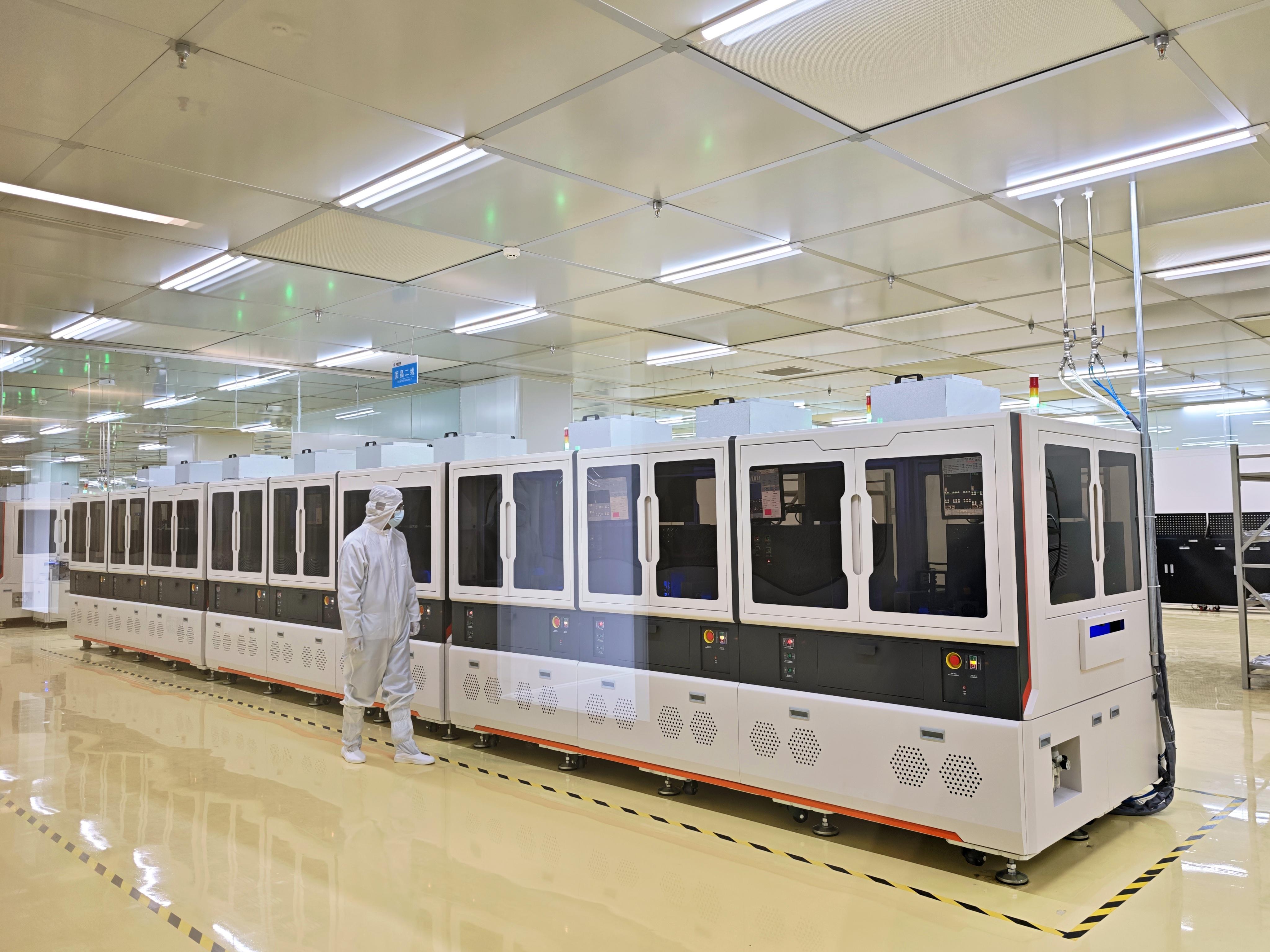 青藏高原首条新型显示模组生产线在西宁投产