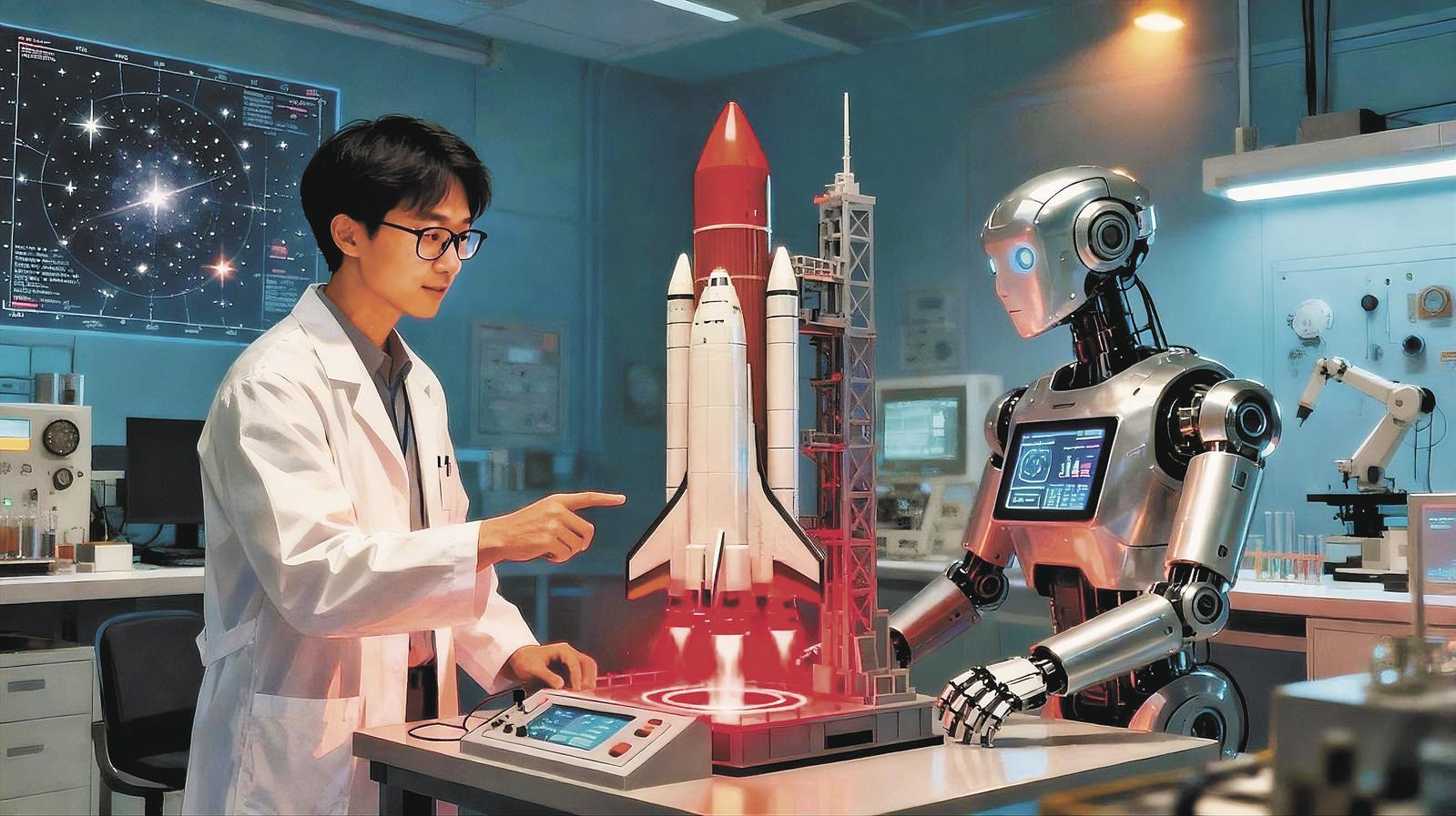 算法“点燃”新引擎 AI成航天推进技术的“助推器”