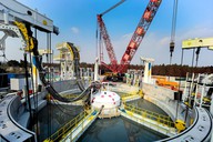 世界最大直径竖井掘进机“启明号”始发