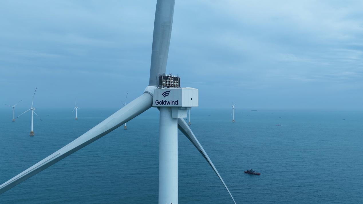 全球首台20兆瓦海上风电机组成功并网