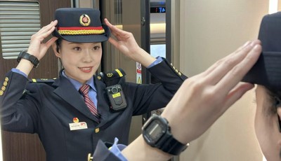 新春走基层｜青岛00后列车长暖心守护春运归途