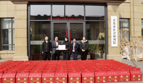 新春走基层|言鼎集团走进青岛市社会福利院与儿童福利院，让顶尖科技普惠大众