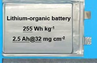 更安全、更抗冻、更耐热，有机锂电池取得重大突破