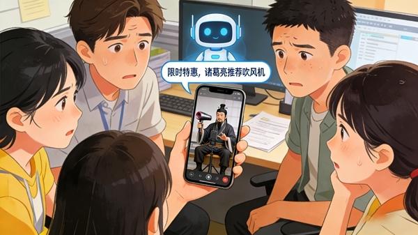 当“诸葛亮”开始直播带货：透视“AI魔改”如何收割流量