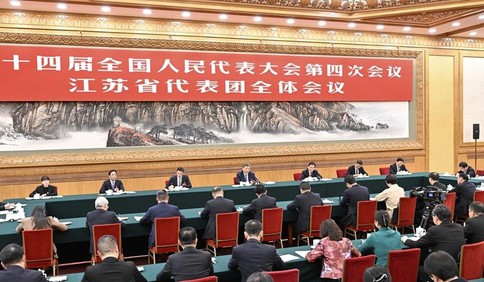 习近平的两会时间丨再到江苏团，总书记强调“练好内功”