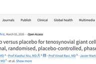 我国学者为腱鞘巨细胞瘤治疗提供新证据