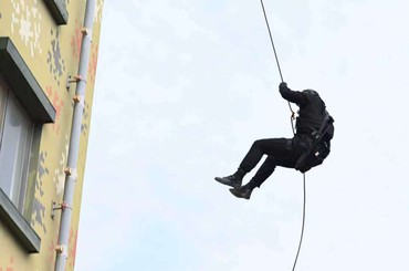 又勇又飒！青岛特警、武警开展联合演训