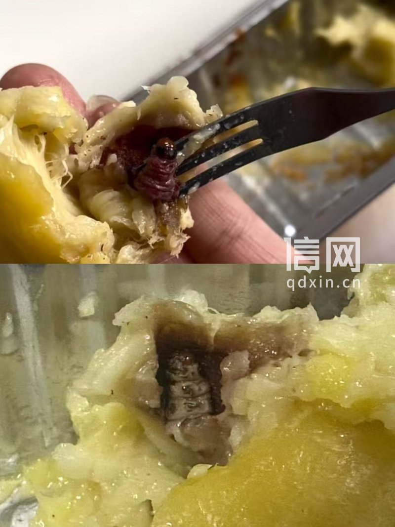 恶心到反胃！都乐榴莲吃出半截活虫，商家：删帖才赔一千