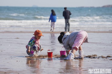 碧海蓝天好春光