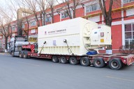 全球首台50兆乏4极隐极分布式调相机正式启运