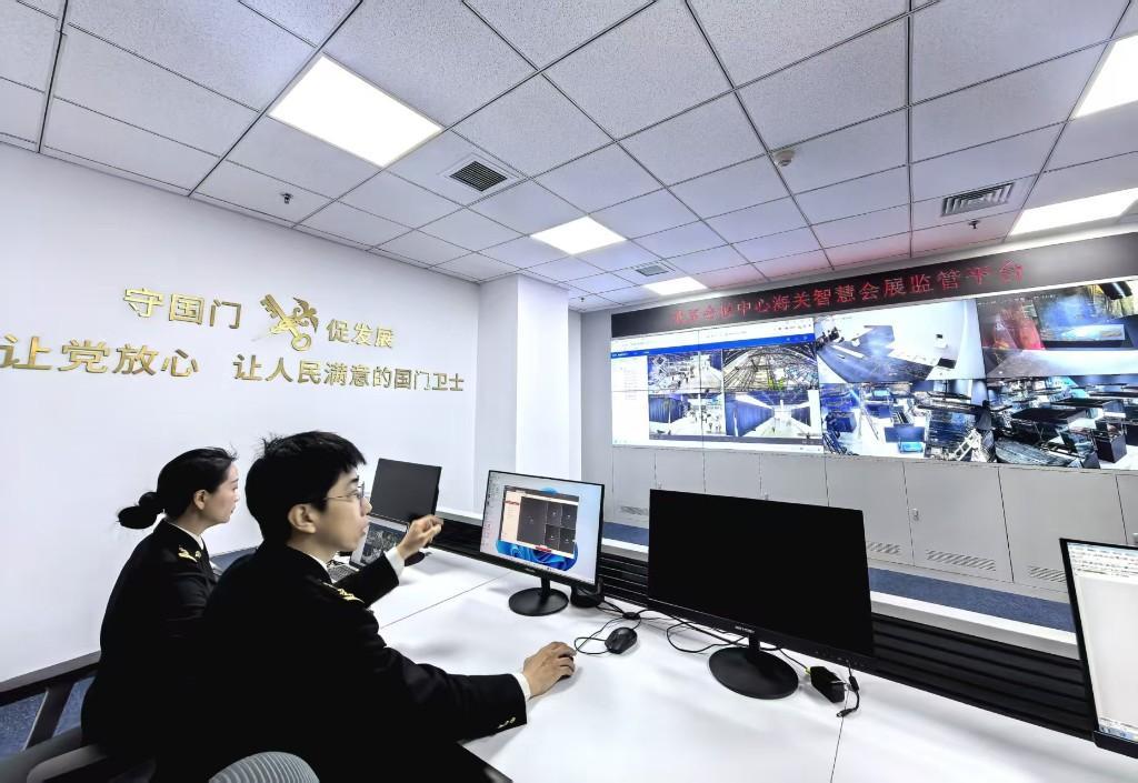 全链条智慧监管服务，北京海关助力全球最大车展顺利举办