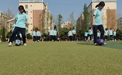对话校园足球｜平度市南京路小学：体验校园足球中...