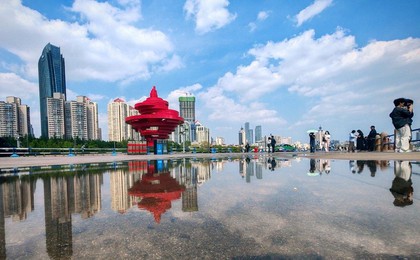 雨过天晴 青岛处处皆风景!