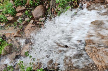 连续降雨，浮山“喝”足了！