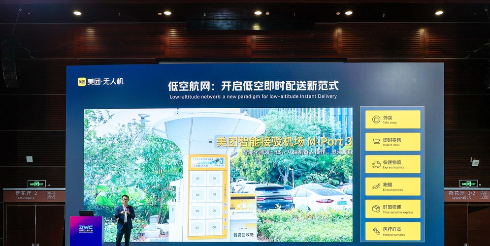 美团无人机低空航网投入运营
