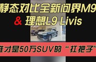 静态对比全新问界M9&理想L9 Livis，哪款才是50万级SUV“扛把子”