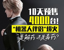10天预售4000台！ “机器人伴侣”爆火，是解药还是毒药？