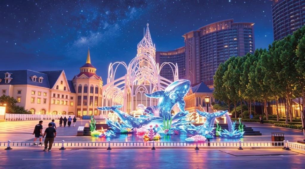 本周六启幕！来青岛西海岸新区参加海洋光影狂欢节