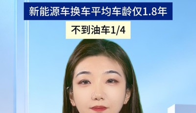 比换手机都勤！新能源车换车平均车龄仅1.8年，不到油车1/4