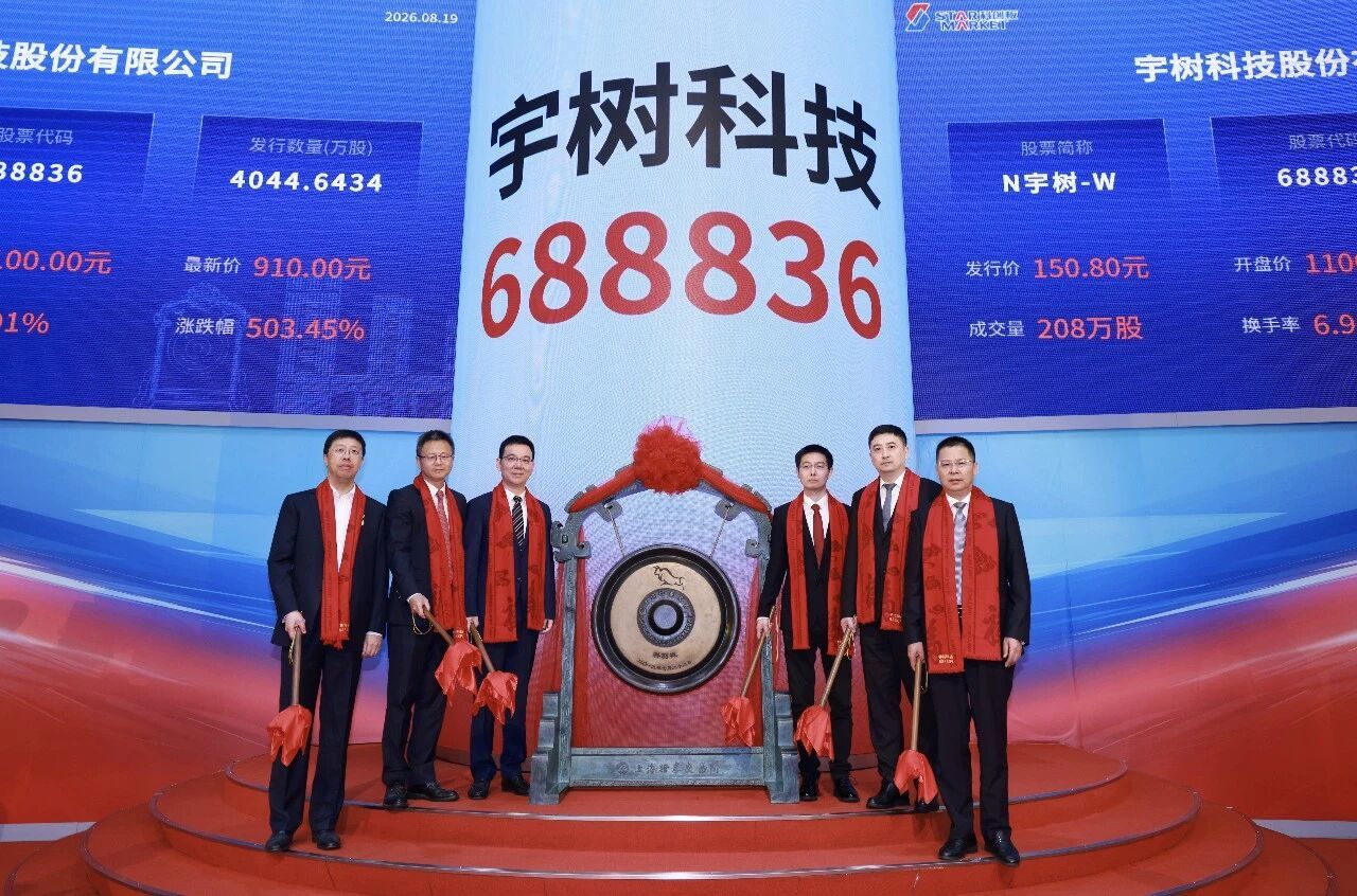 杭州再添上市新军 宇树科技成A股人形机器人第一股