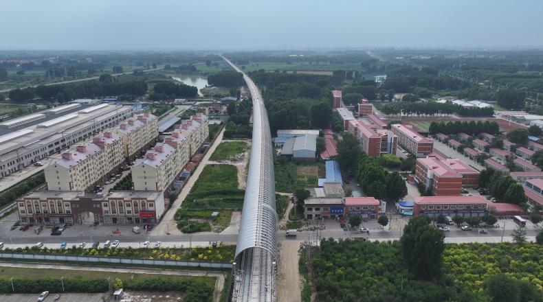 为高铁沿线群众筑起“静音墙”