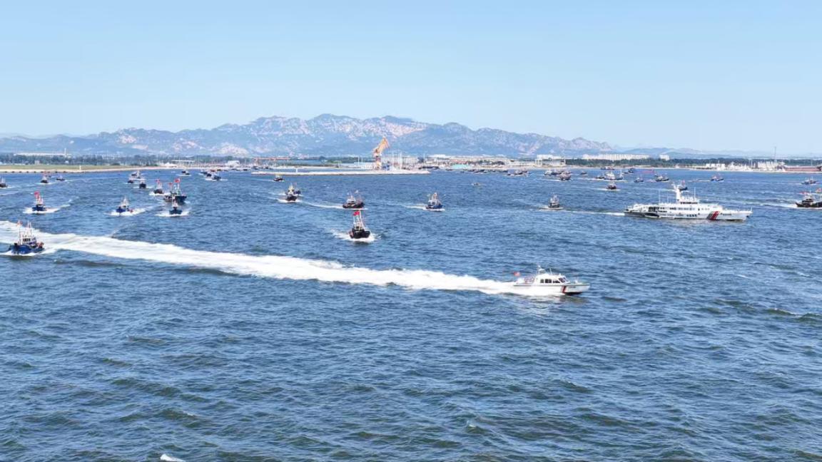 黄渤海伏休解禁启新航  海警多措并举护金秋首捕