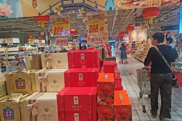 青岛商超内礼盒上新 预热中秋