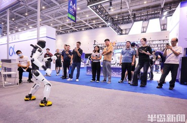 跳舞、搬运、踢球、陪护……电博会上机器人...