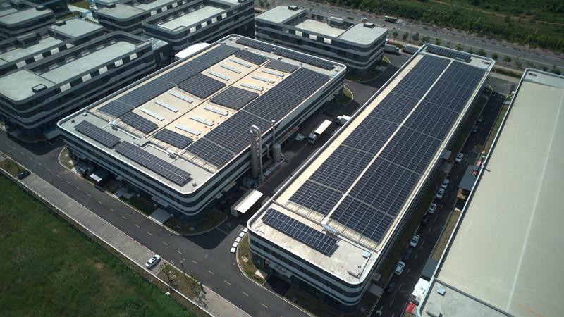 年减碳1121吨！中国车谷智造园1.2MW屋顶光伏并网投运