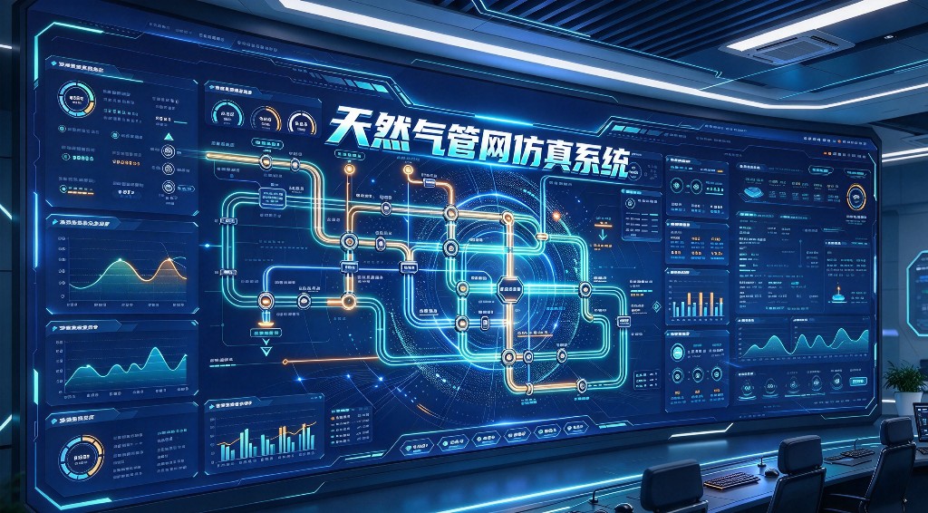 全国主干天然气管网全面应用在线仿真系统