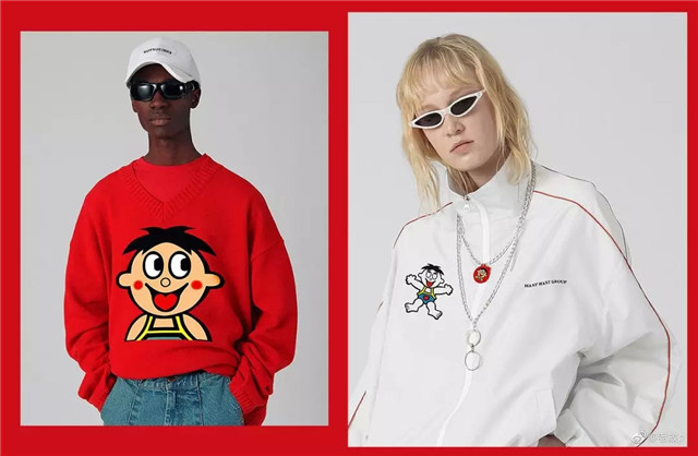 可爱警告旺仔居然出了这么时髦的衣服