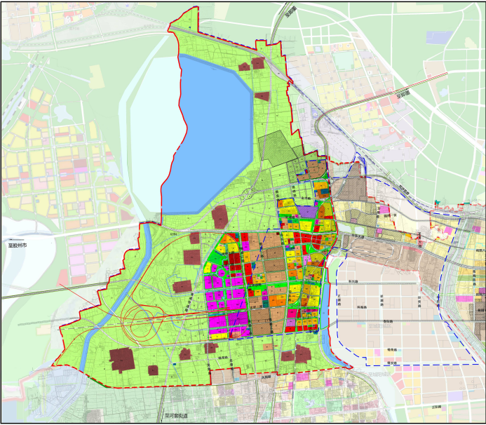 城阳棘洪滩街道西片区控规出炉建三大功能区主导区